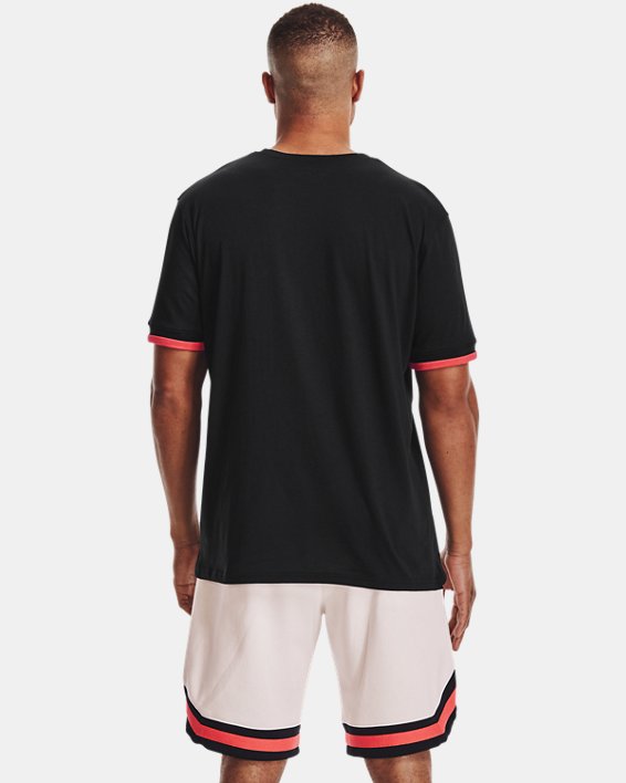 Men's UA Crest Short Sleeve, Black, pdpMainDesktop image number 1